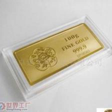 上海造幣廠鑄造24k黃金投資金條 集投資、收藏與禮品價值于一身