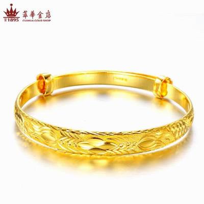 經(jīng)典與華美的結(jié)合 萃華金店千足金牛鼻手鐲與珍珠飾品的鑒賞